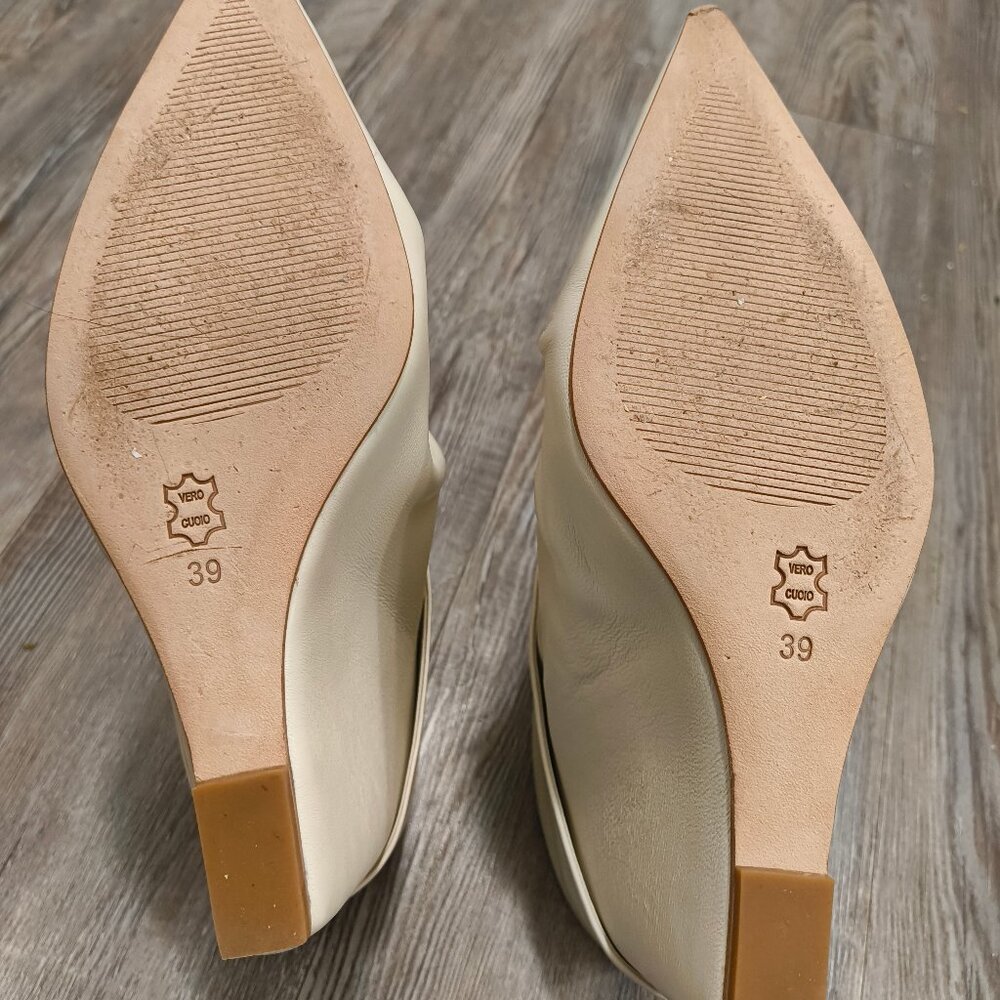 Nicholas K Jude Mule,  lambskin leather, size W39, beige- RARE, sold out online! - Picture 16 of 16